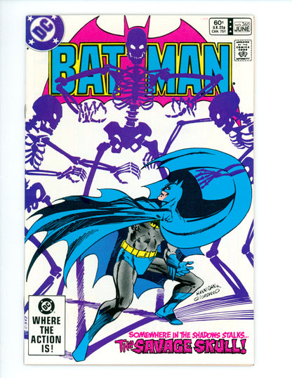 Batman #360 NM 1st App. of the Savage Skull