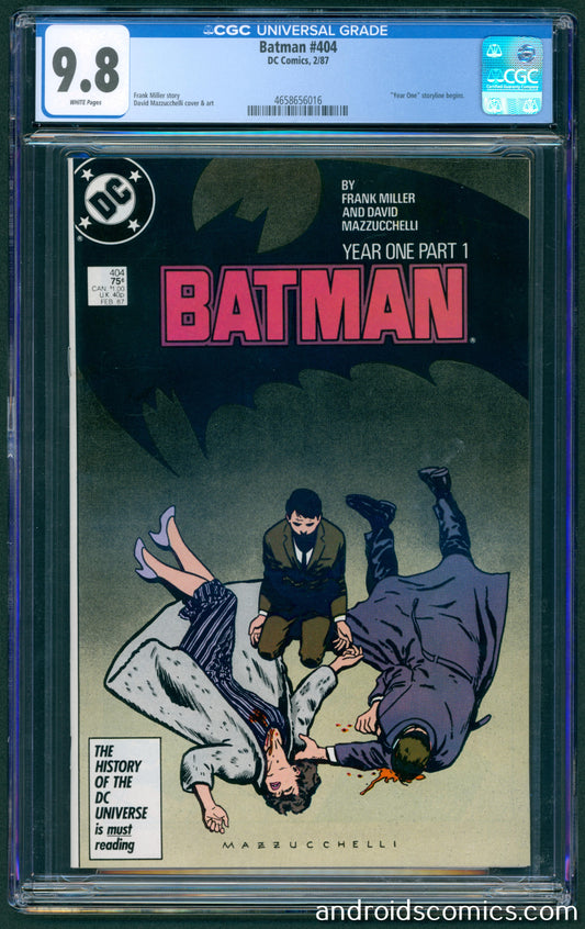 Batman #404  CGC 9.8