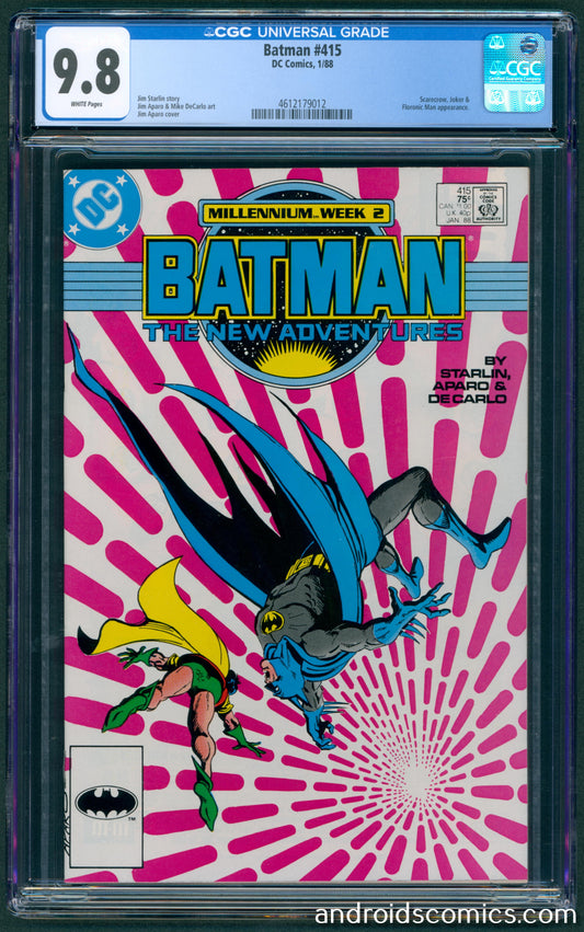 Batman #415  CGC 9.8