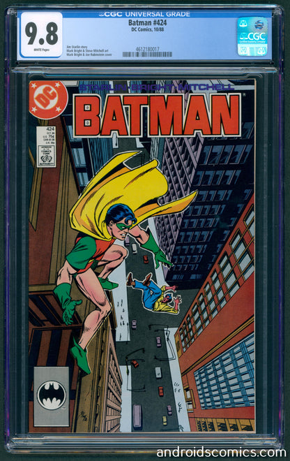Batman #424  CGC 9.8