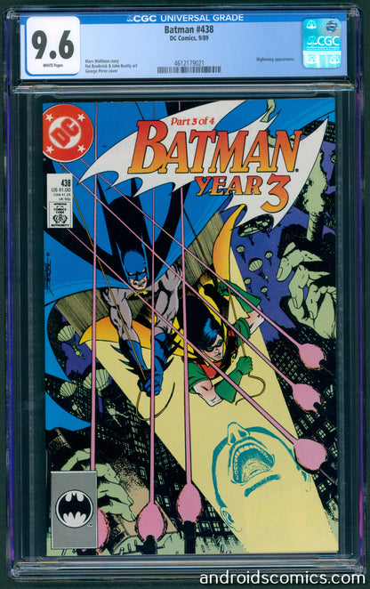 Batman #438  CGC 9.6