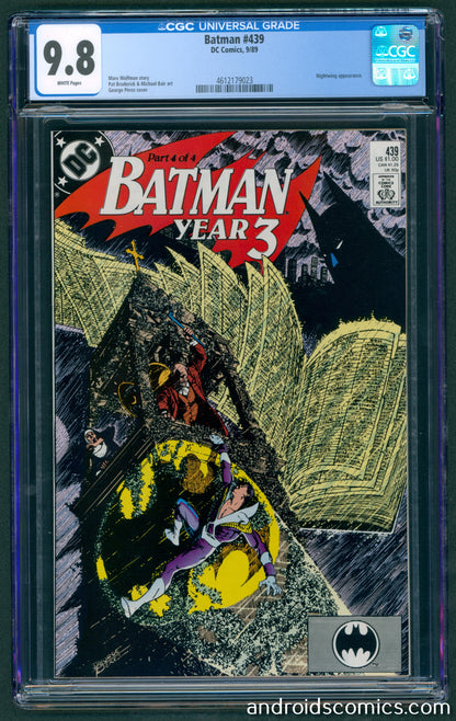 Batman #439  CGC 9.8
