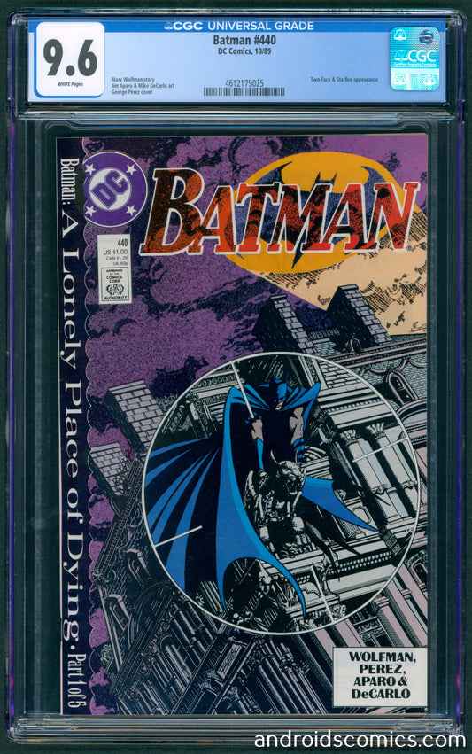 Batman #440  CGC 9.6