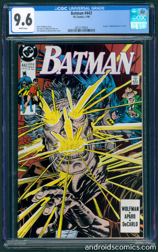 Batman #443 CGC 9.6