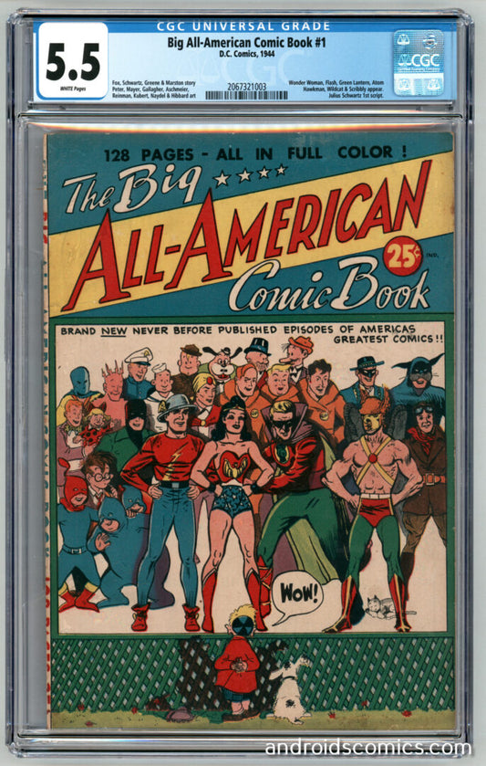 All American Comic Book #1  CGC 5.5