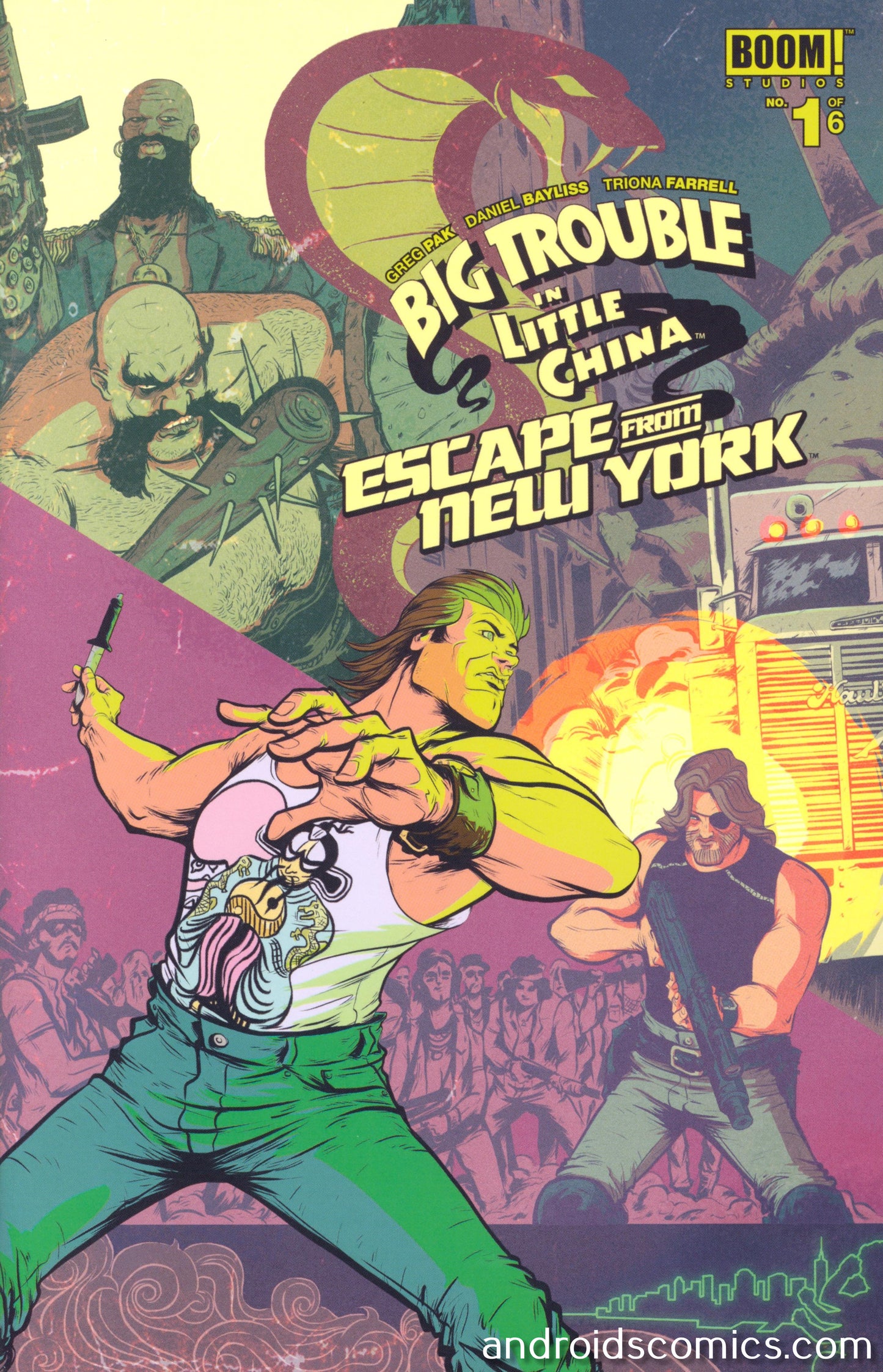 Big Trouble Little China Escape New York #1 Main Cvr (Mature)