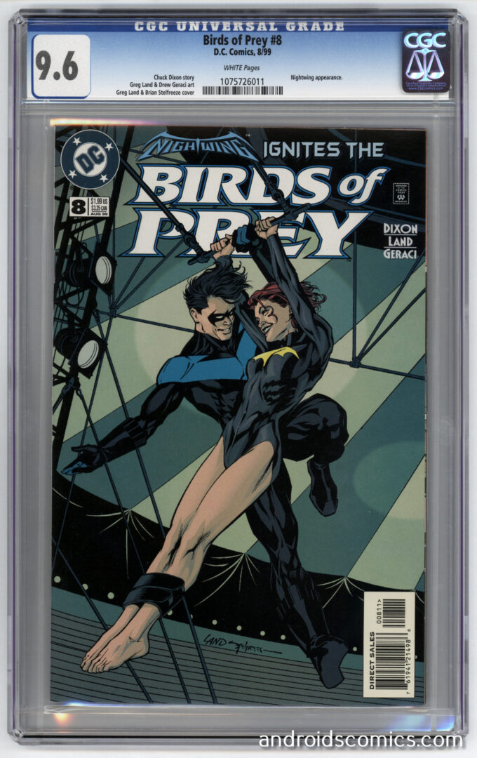 Birds of Prey #8  CGC 9.6