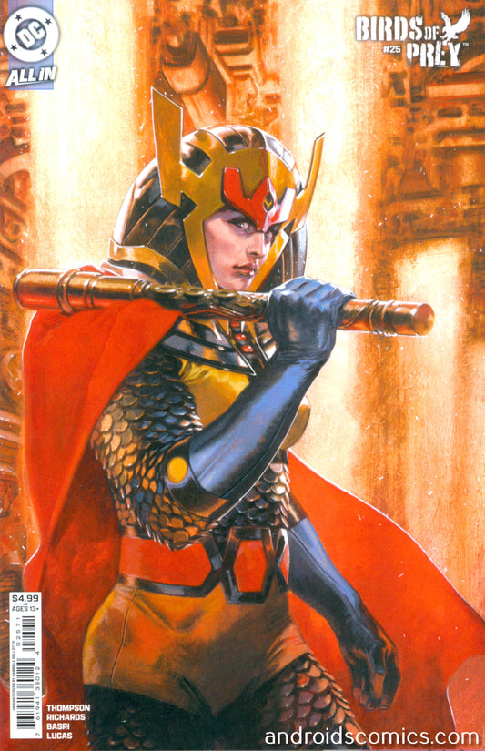 Birds Of Prey #25 Cover D Gabriele Dell Otto Gotham Card Stock Variant