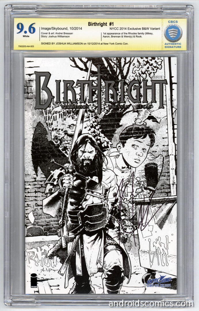 Birthright #1  NYCC 2014 Variant CBCS 9.6