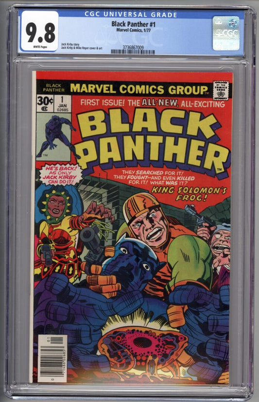 Black Panther #1  CGC 9.8