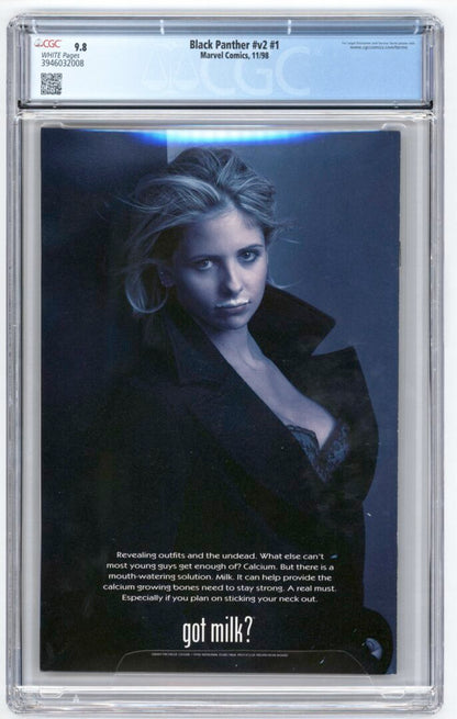 Black Panther #1  CGC 9.8  1st appearance of Okoye