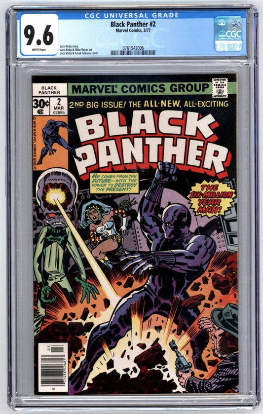 Black Panther #2  CGC 9.6