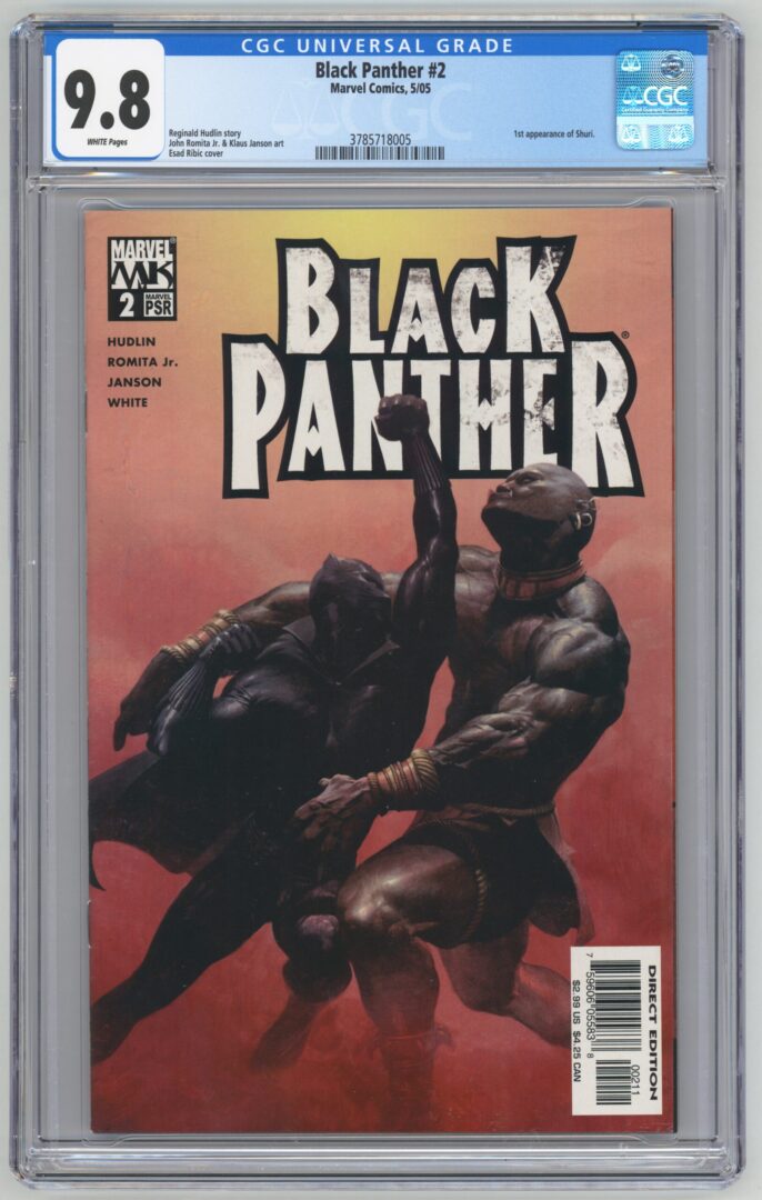 Black Panther #2  CGC 9.8  1st App. of Shuri