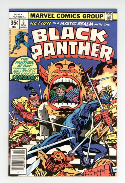 Black Panther #6  FN+  1st App. of Jakarra
