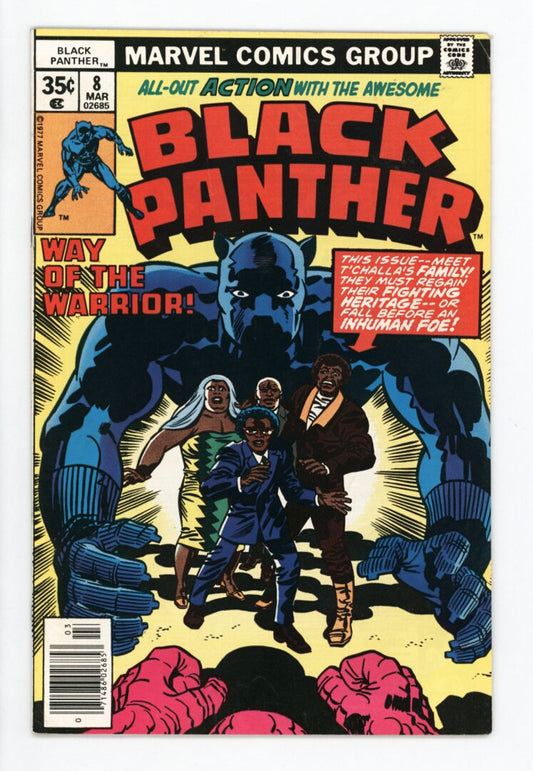 Black Panther #8  FN+  1st App. of Khanata