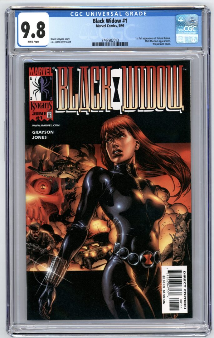 Black Widow #1  CGC 9.8