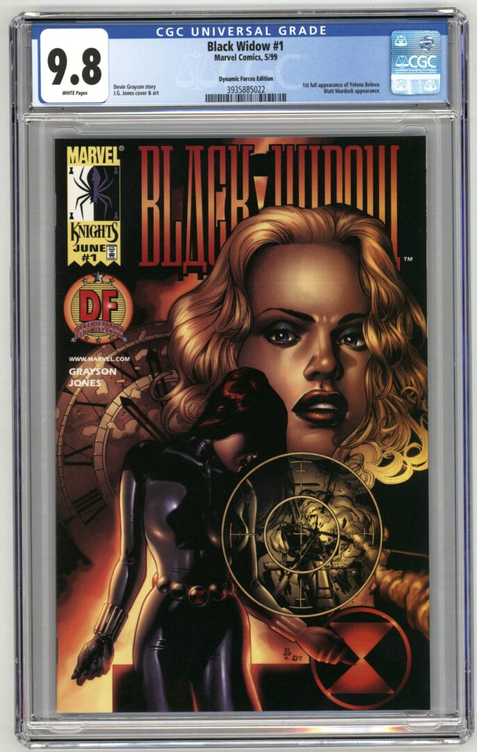 Black Widow #1  Dynamic Forces Edition  CGC 9.8  1st App. of Yelena Belova