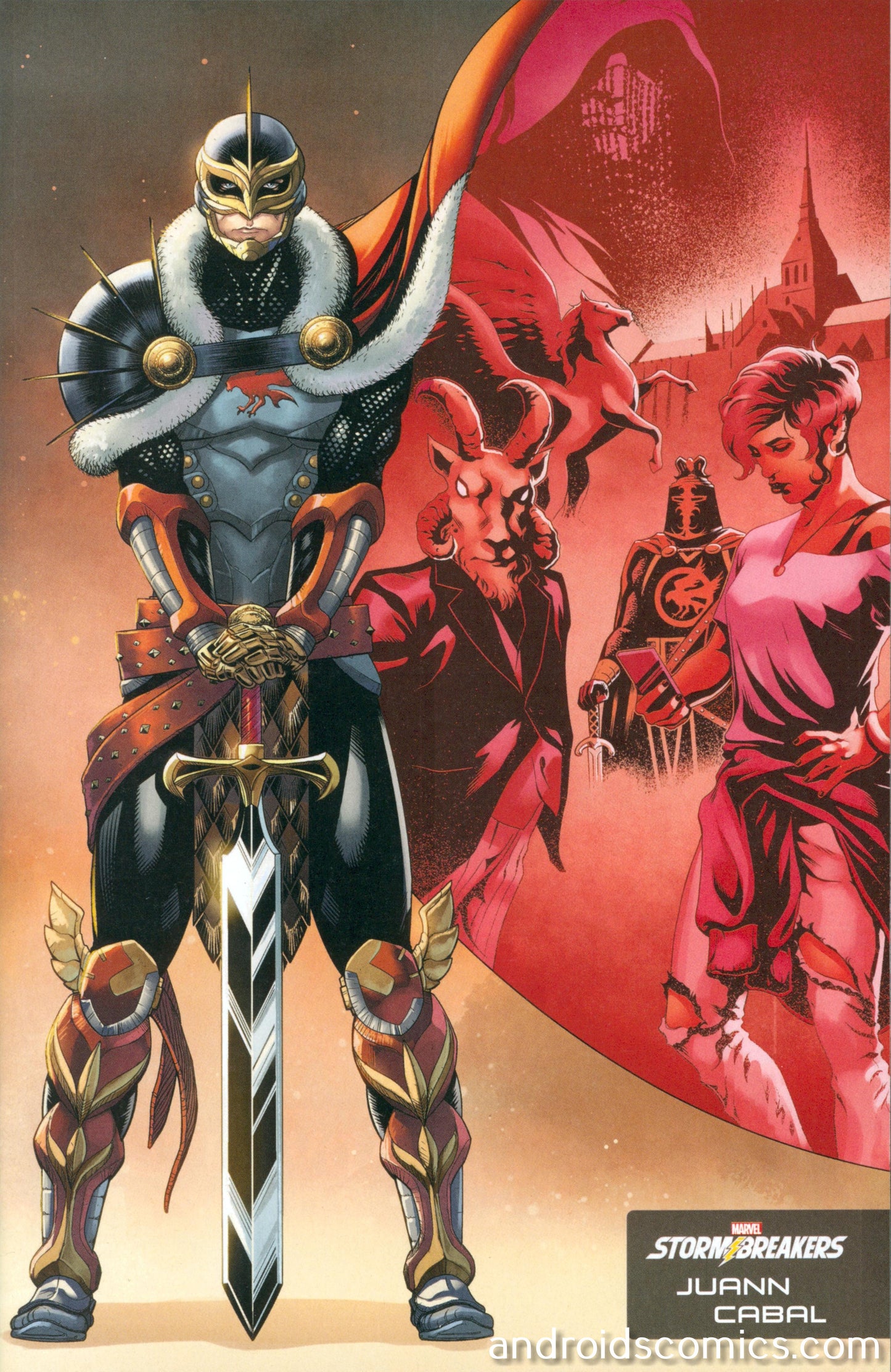 Black Knight Curse Ebony Blade #1 (Of 5) Cabal Variant