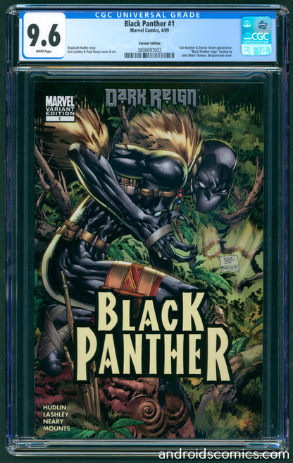 Black Panther #1  CGC 9.6  Variant