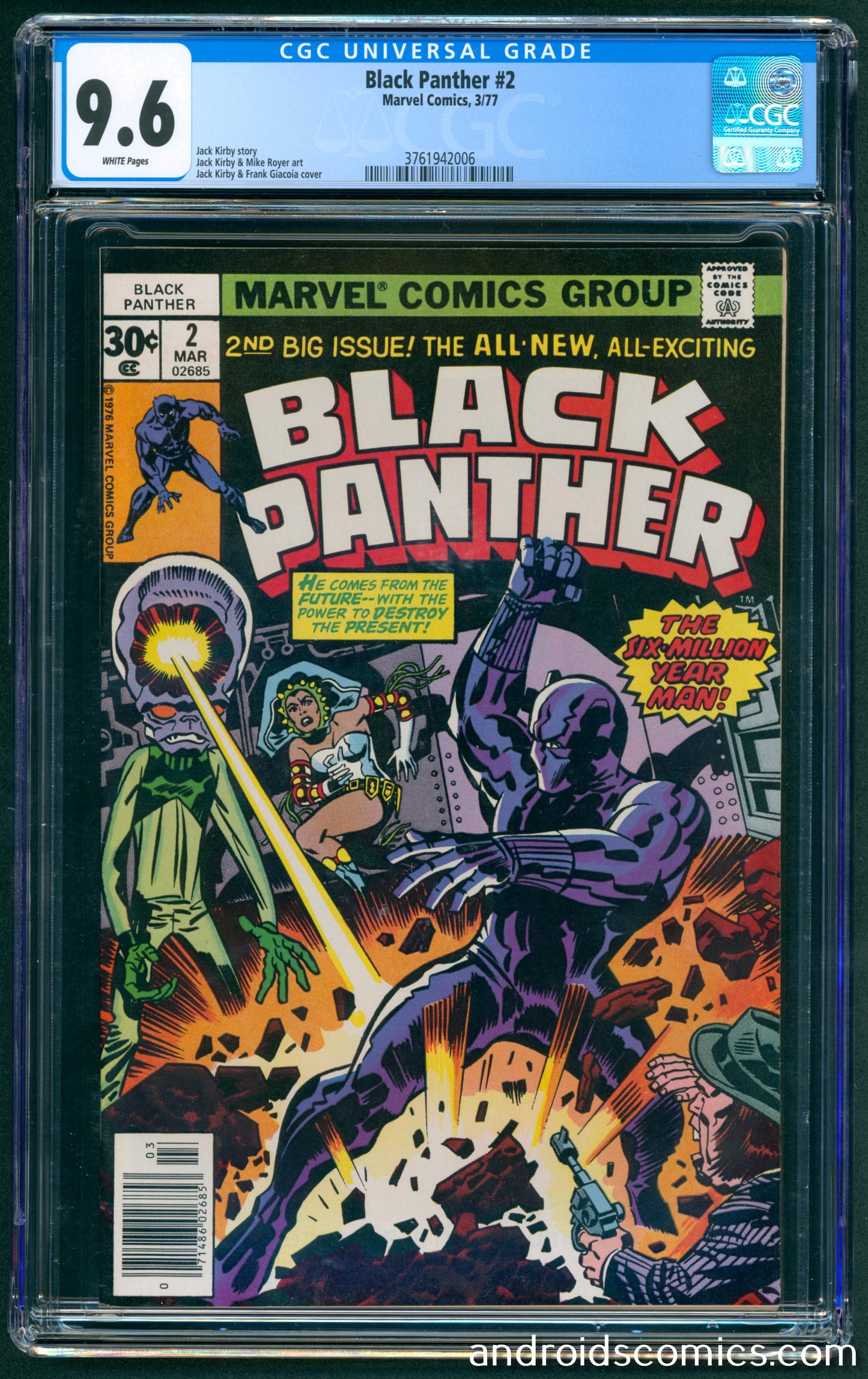 Black Panther #2  CGC 9.6