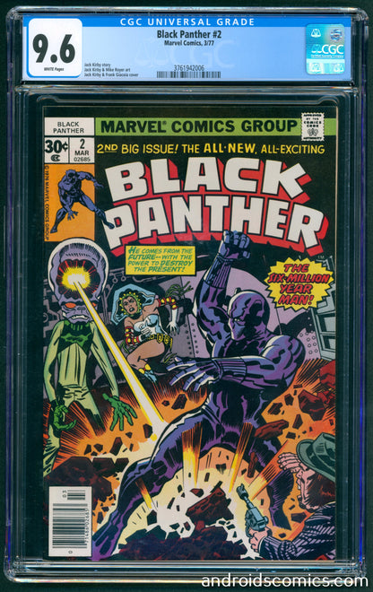 Black Panther #2  CGC 9.6