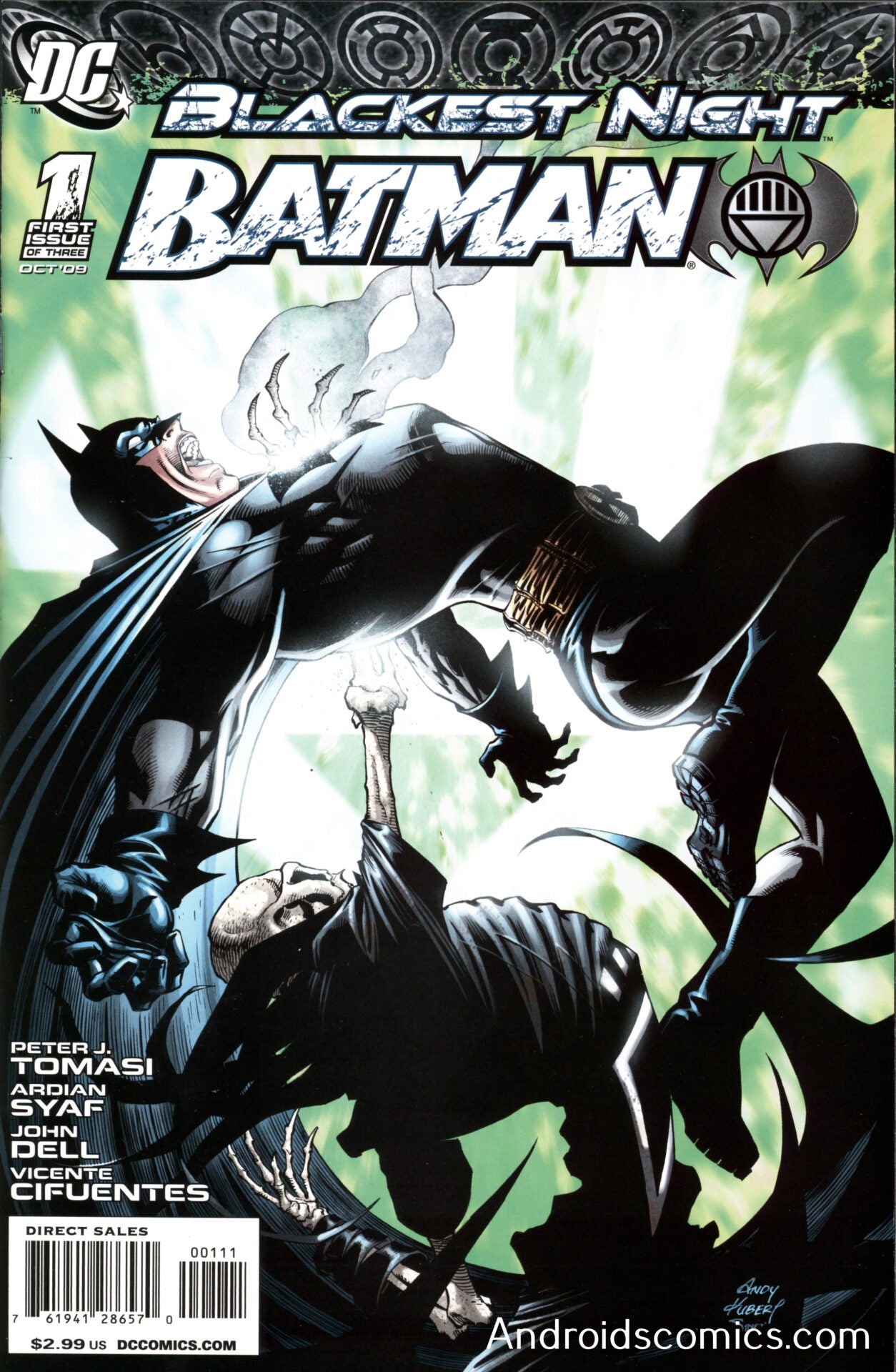 Blackest Night Batman #1  NM