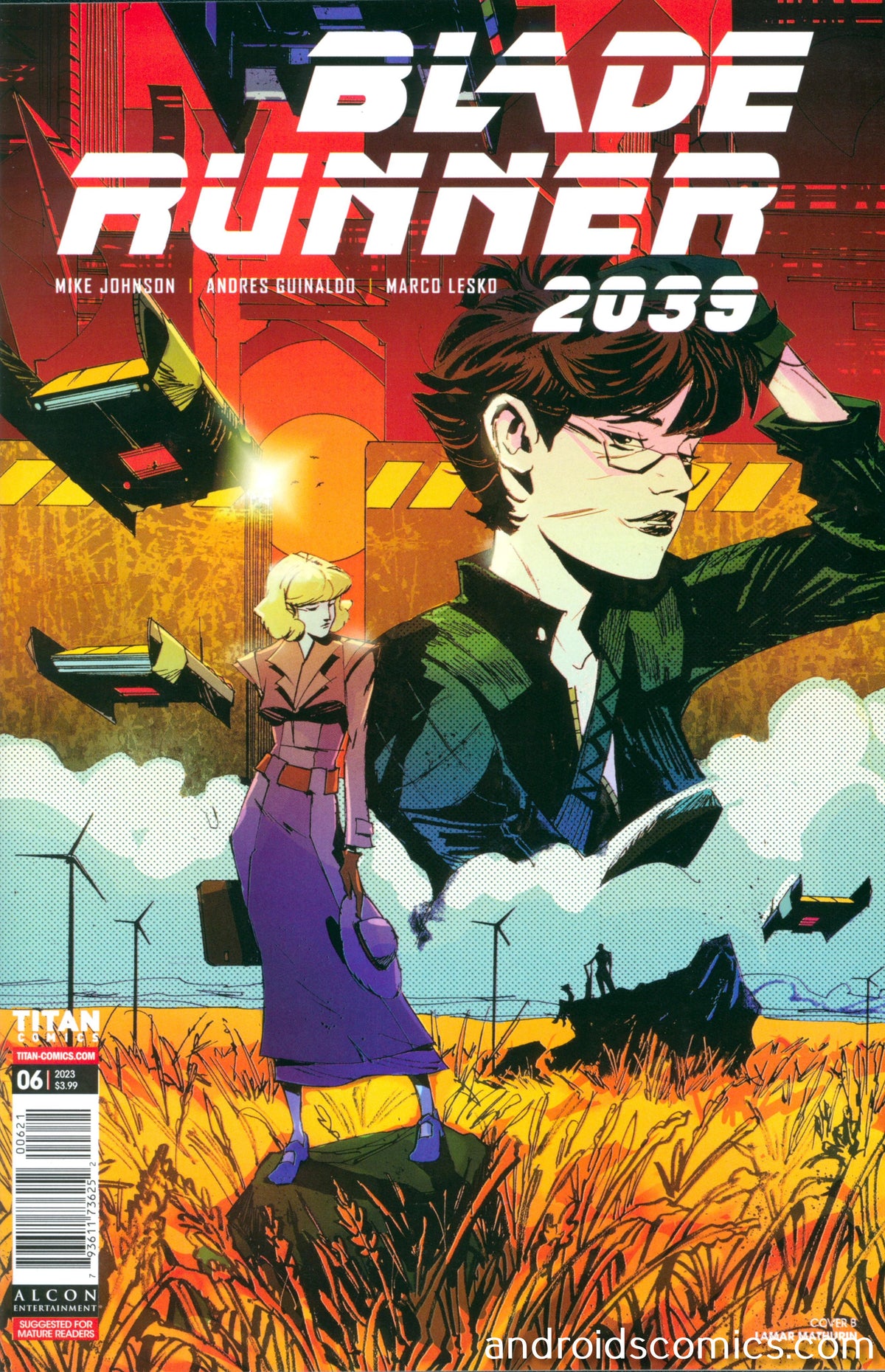 Blade Runner 2039 #6 (Of 12) Cover B Mathurin (Mature)