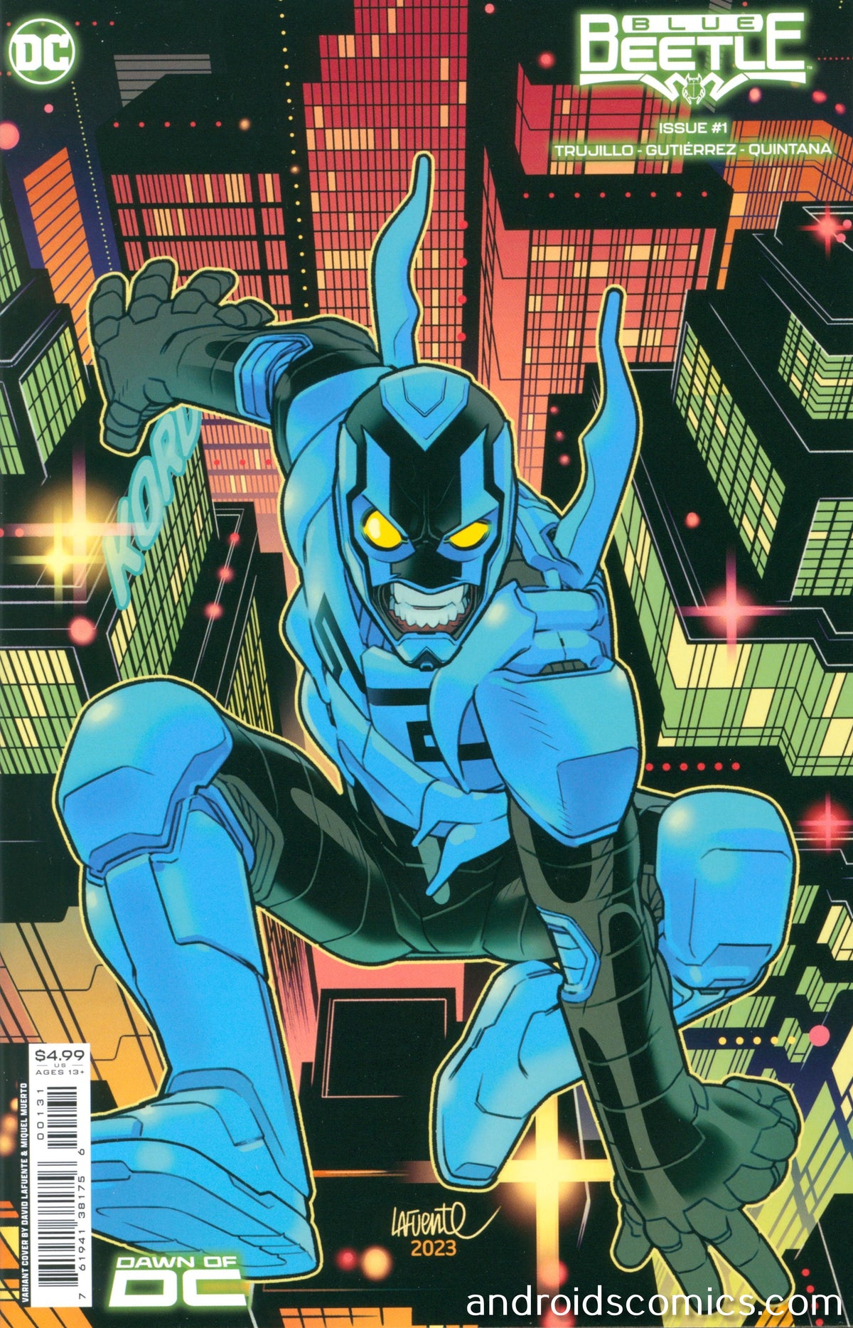 Blue Beetle #1 Cover B David Lafuente Variant