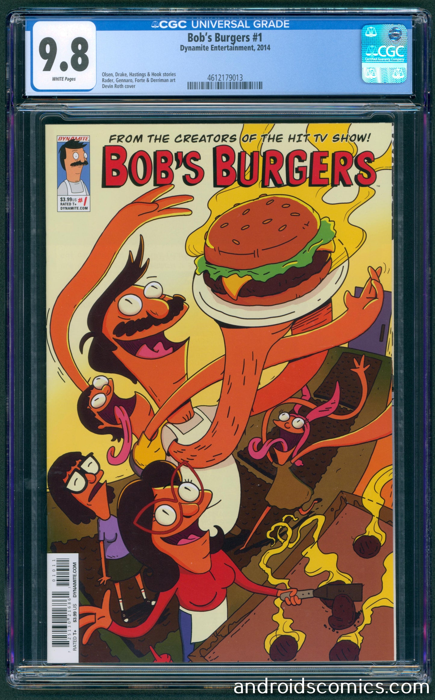Bobs Burgers #1 CGC 9.8