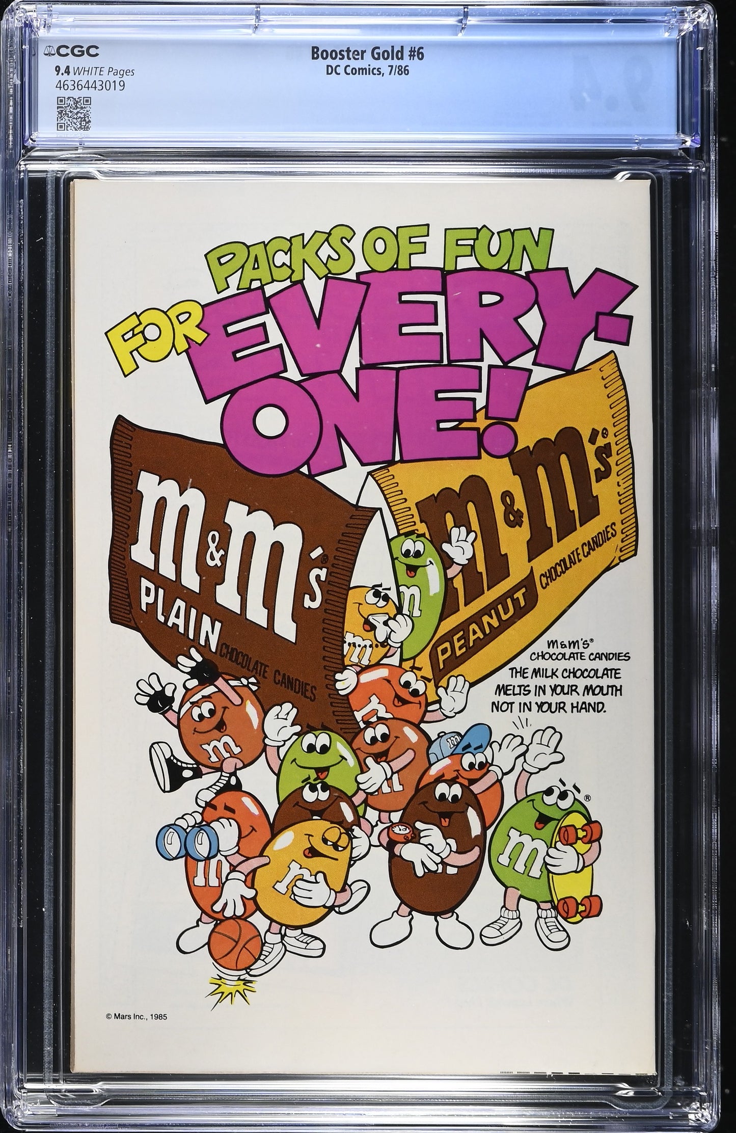 Booster Gold #6 CGC 9.4