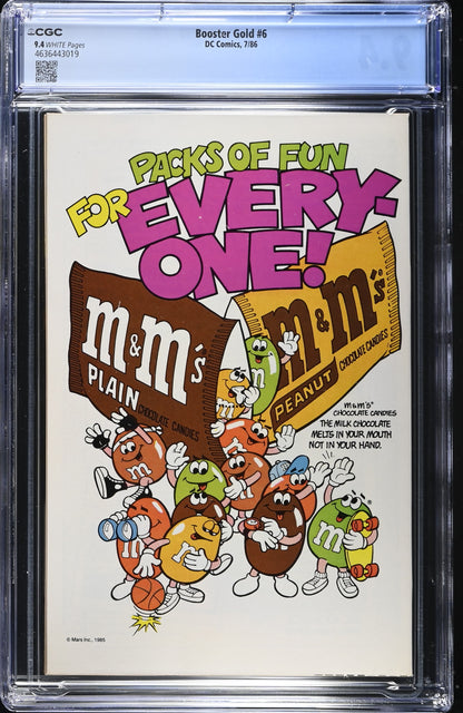 Booster Gold #6 CGC 9.4