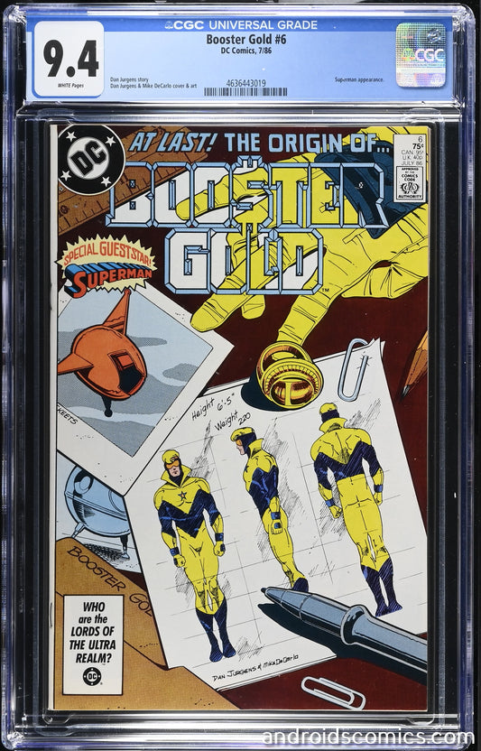 Booster Gold #6 CGC 9.4