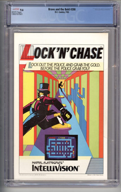 Brave and the Bold #200  CGC 9.6  1st appearance of  Katana,  Geoforce, and Halo
