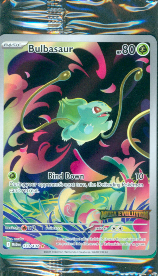 Pokemon Mega Evolution Bulbasaur Promo Card