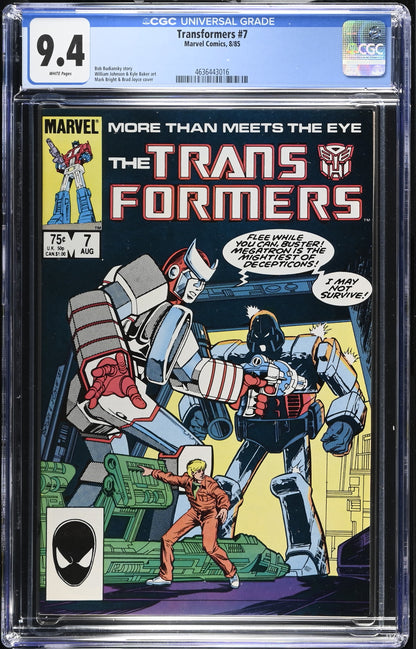 Transformers #7 CGC 9.4