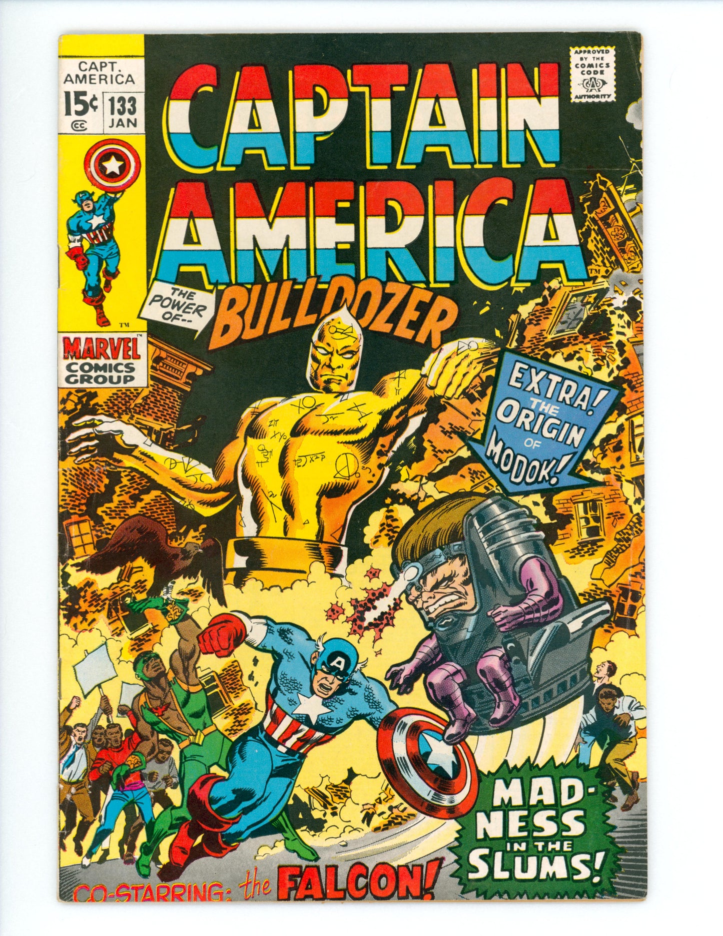 Captain America #133 VG/FN  Origin of Modok
