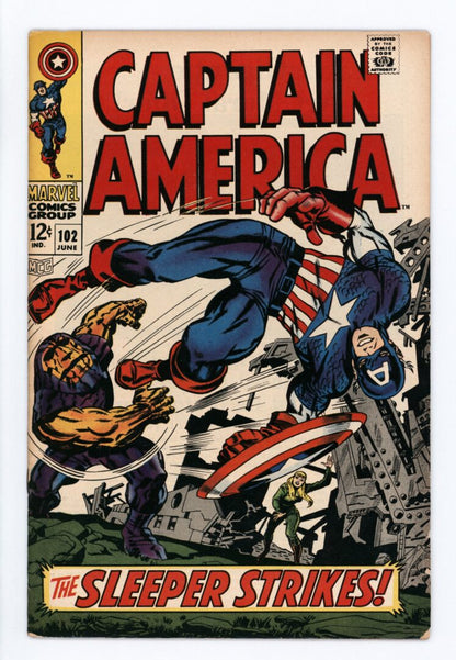 Captain America #102  FN-