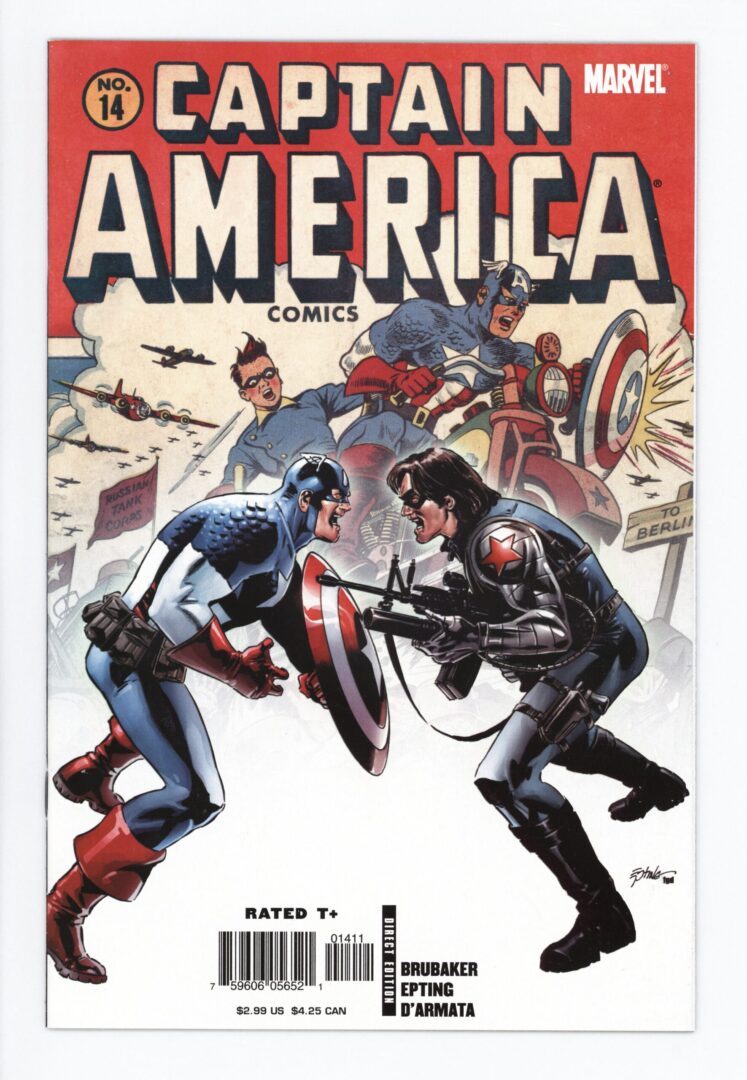 Captain America #14  NM-