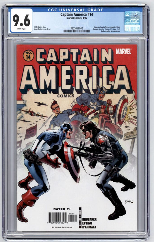 Captain America #14  CGC 9.6