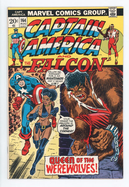 Captain America #164  VF 1st App. of Nightshade