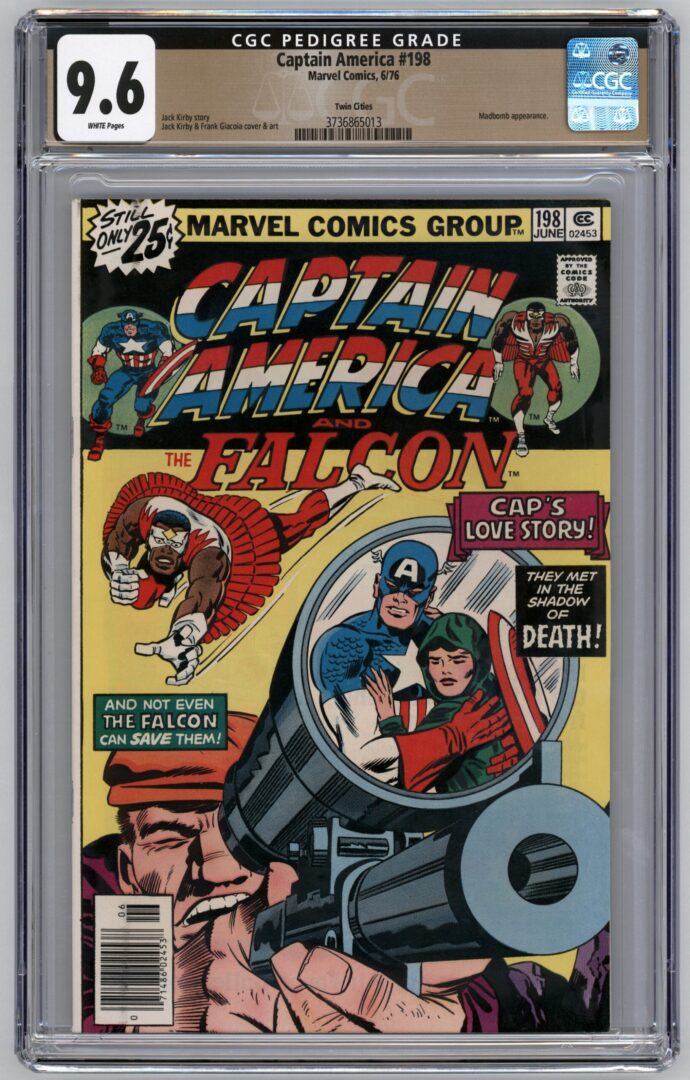Captain America #198  CGC 9.6  Twin Cities Pedigree