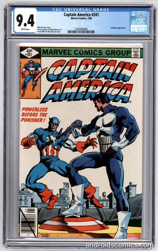 Captain America #241 CGC 9.4