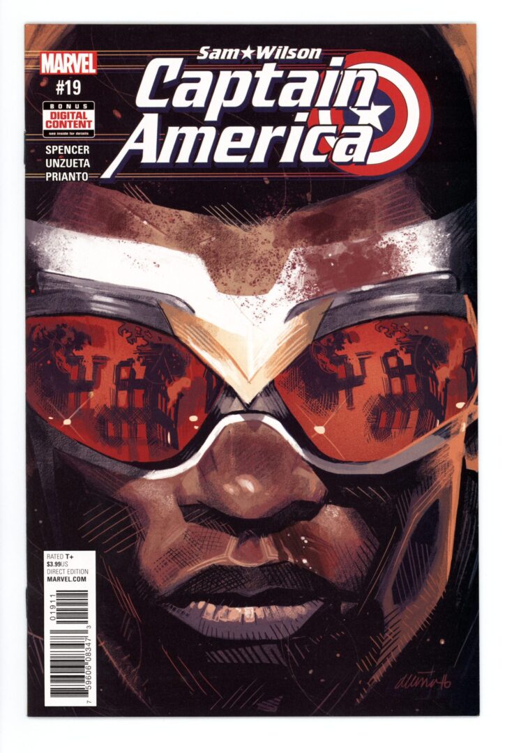 Captain America Sam Wilson #19  1st full appearance of Rayshaun Lucas  NM