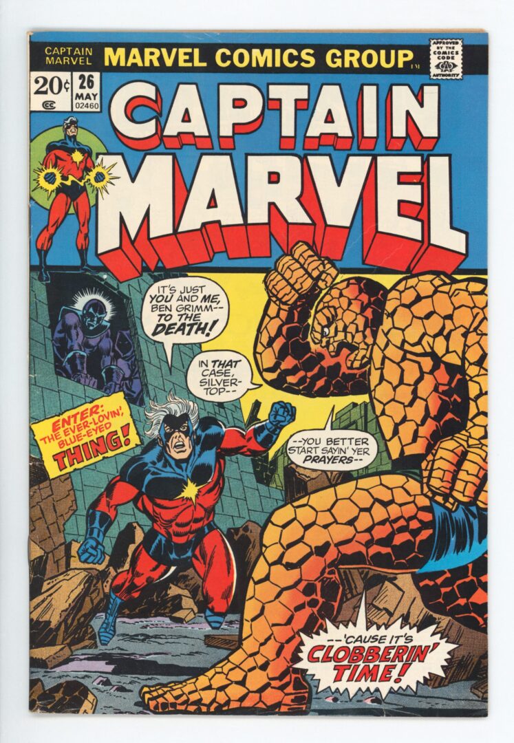Captain Marvel #26  VG/FN  1st App. of Death