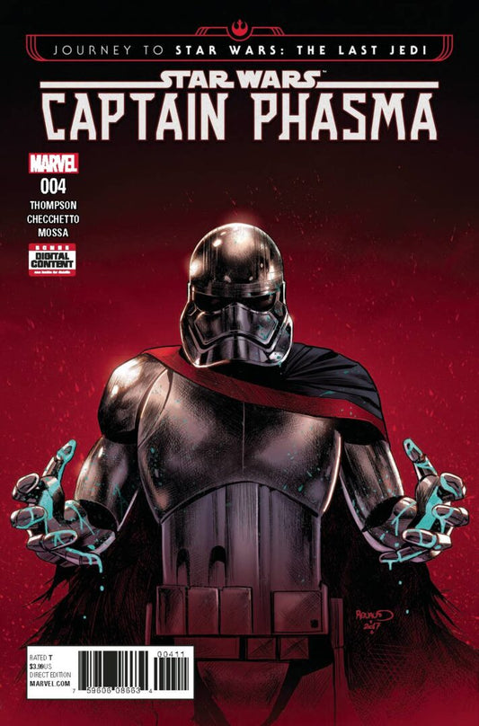 Journey Star Wars:  Last Jedi  Capt. Phasma #4  NM