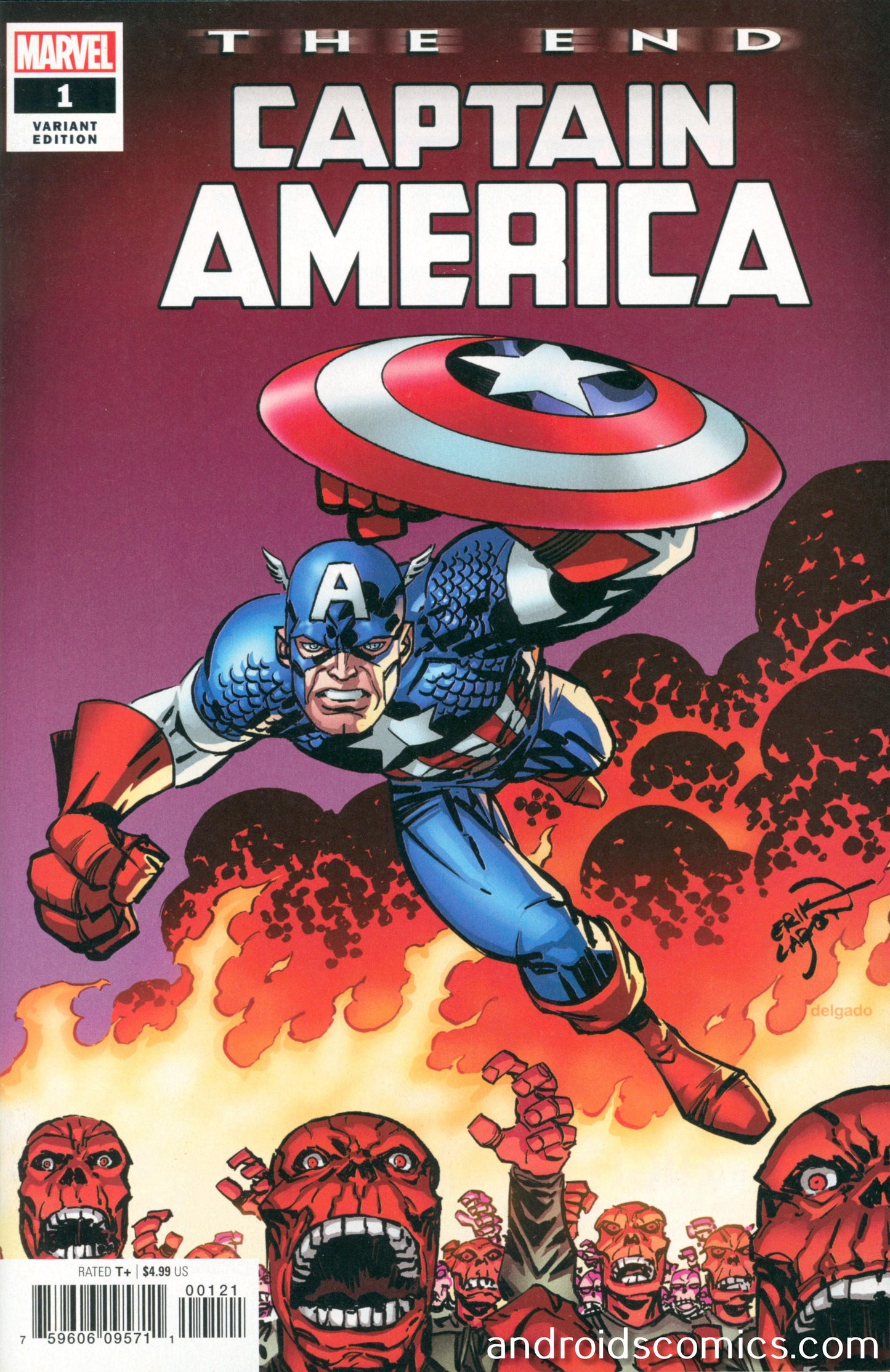 Captain America The End #1 Larsen Variant