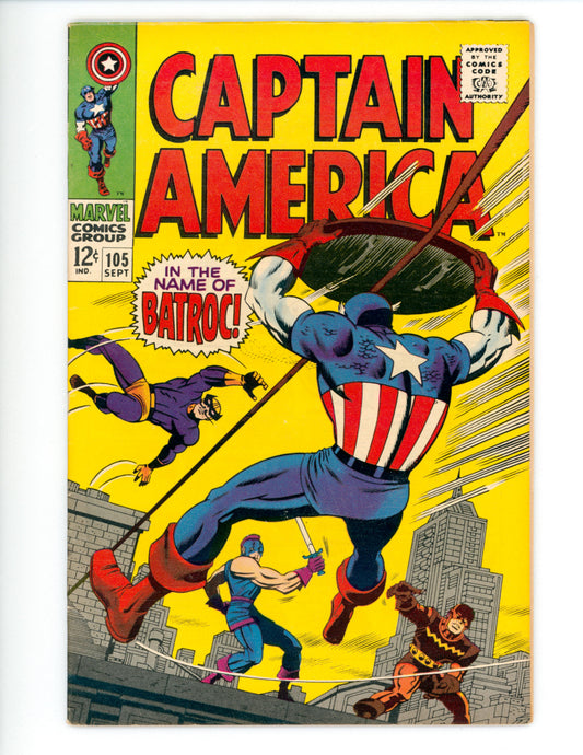 Captain America #105 FN