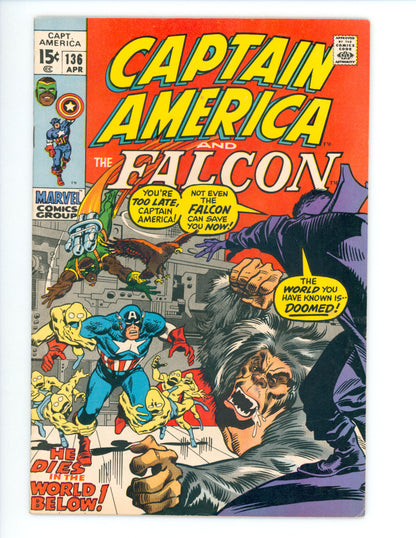 Captain America #136 FN-