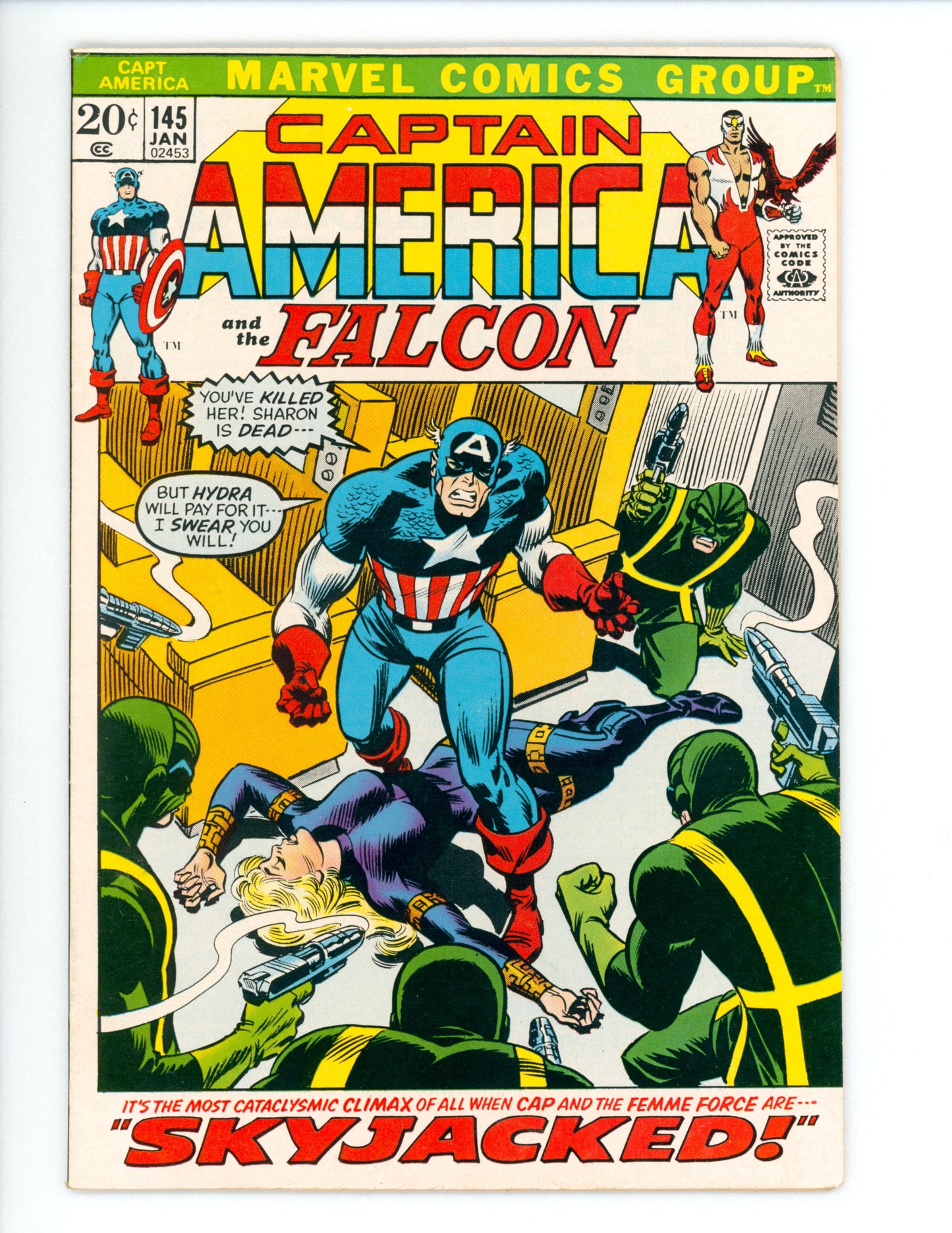 Captain America #145 FN