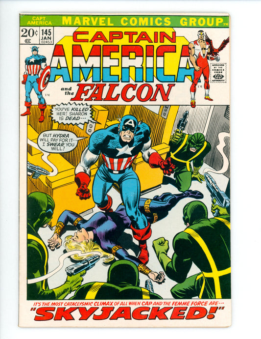 Captain America #145 FN